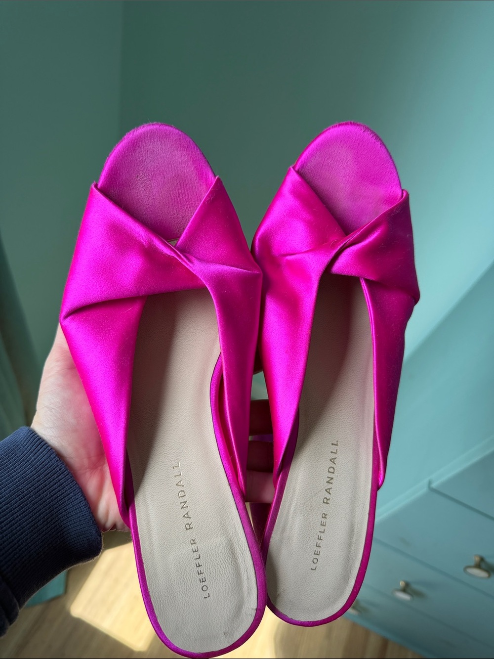 Loeffler Randall Pink Heels - Picture 6 of 8